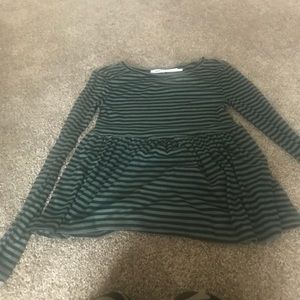 Stripe Long sleeve dress shirt